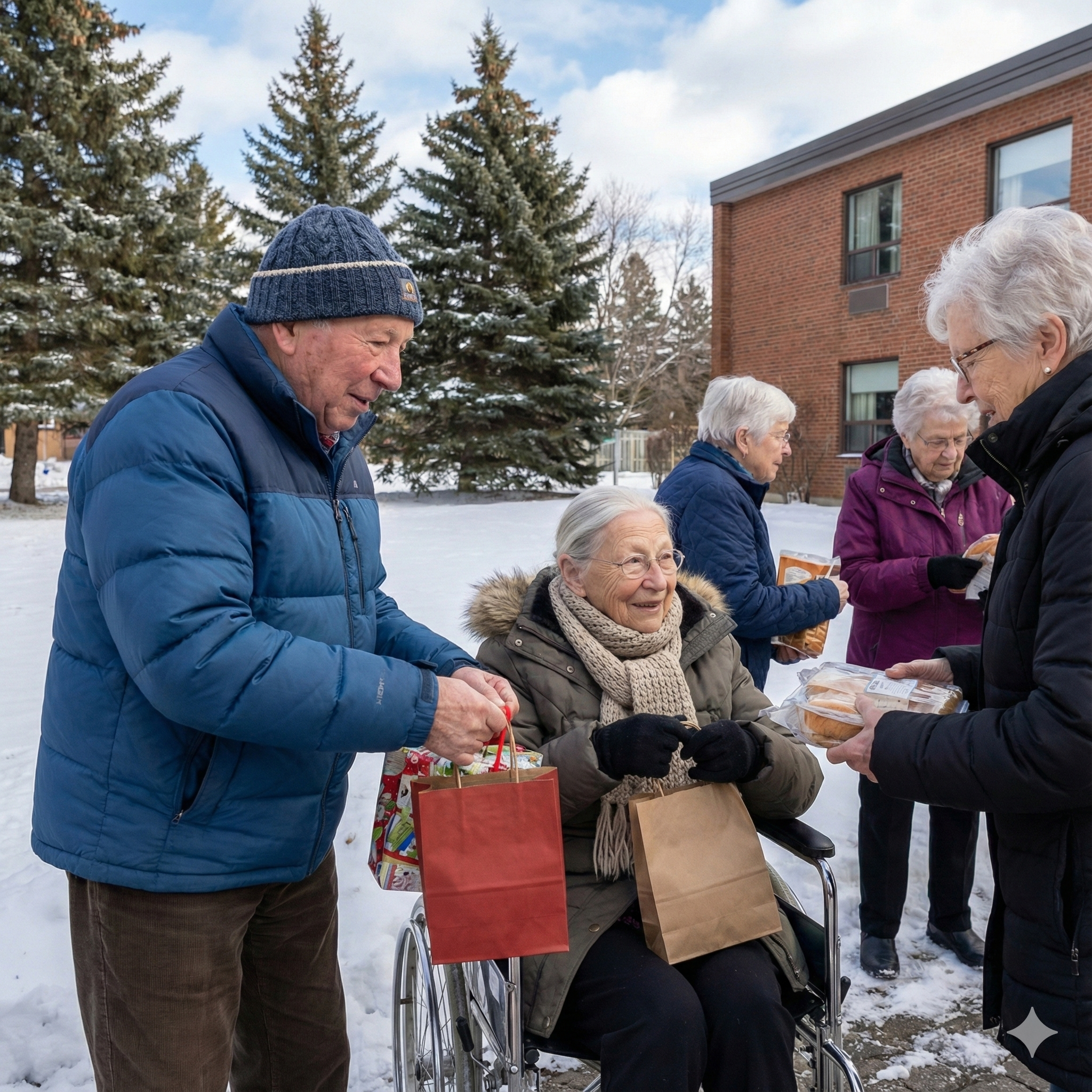 Rencontre dans un bar communautaire